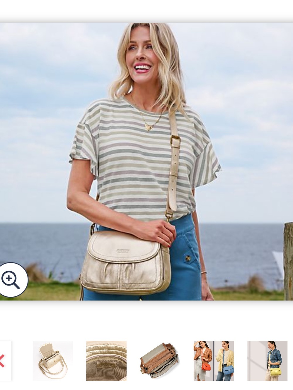 American Leather Co Marina Crossbody
